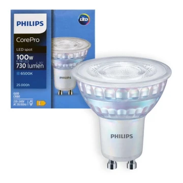 LED-polttimo Philips GU10/6,7W/230V 6500K
