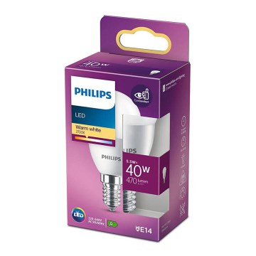 LED-polttimo Philips P45 E14/5,5W/230V 2700K