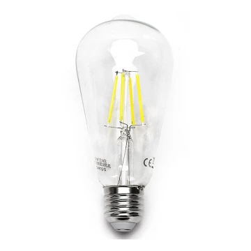 LED-polttimo ST64 E27/8W/230V 6500K - Aigostar