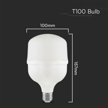 LED-polttimo T100 E27/30W/230V 4000K