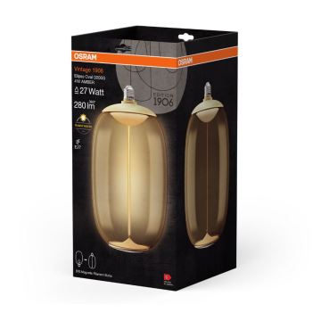 LED-polttimo VINTAGE FILAMENT E27/4W/230V 2700K - Osram