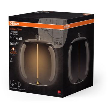 LED-polttimo VINTAGE FILAMENT E27/4W/230V 2700K savustettu - Osram