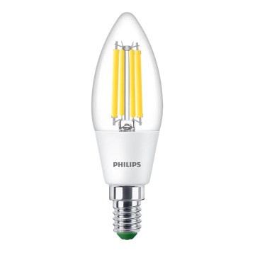 LED-polttimo VINTAGE Philips B35 E14/2,3W/230V 4000K