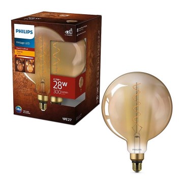 LED-polttimo VINTAGE Philips E27/4,5W/230V 1800K