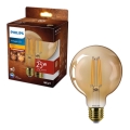 LED-polttimo VINTAGE Philips G95 E27/3,1W/230V 1800K