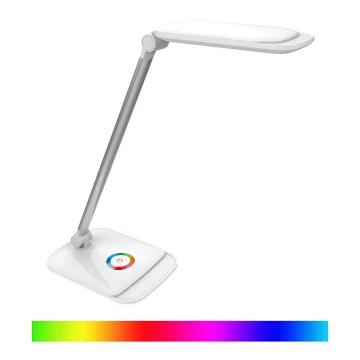 LED RGB Himmennettävä kosketuspöytävalaisin LED/18W/230V + USB