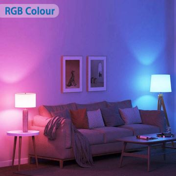 LED RGBW Himmennettävä polttimo A60 E27/9W/230V 2700-6500K Wi-Fi - Aigostar