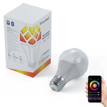 LED RGBW Himmennettävä polttimo ESSENTIALS A60 E27/8,5W/230V CRI90 2700-6500K Wi-Fi - Nanoleaf