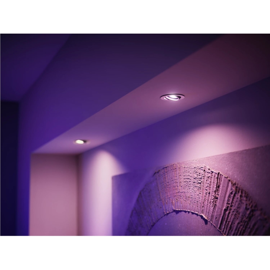 LED RGBW Himmennettävä polttimo Philips Hue White And Color Ambiance GU10/4,2W/230V 2000-6500K