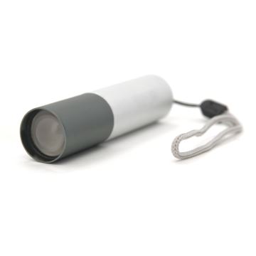 LED-taskulamppu LED/400mAh valkoinen/harmaa