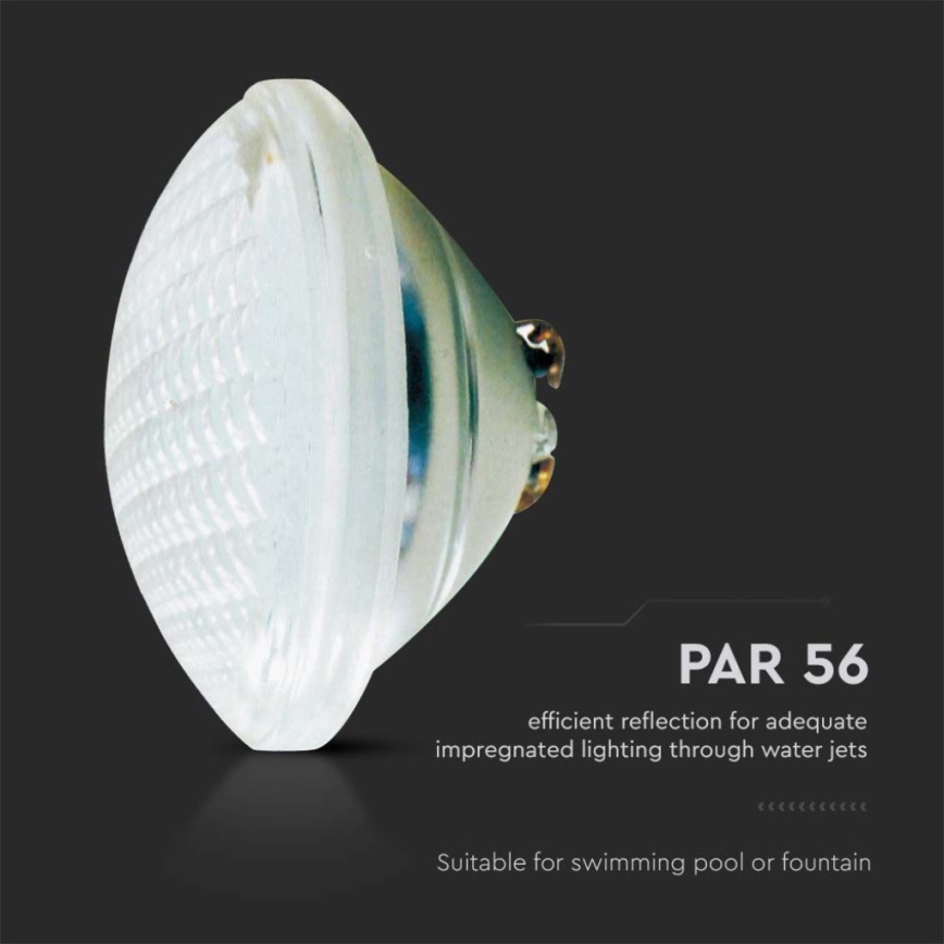 LED Uima-altaan lamppu LED/35W/12V IP68 6500K