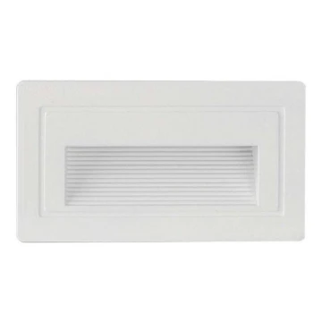 LED-ulkoportaikkovalaisimet LED/3W/230V 3000K IP65 valkoinen