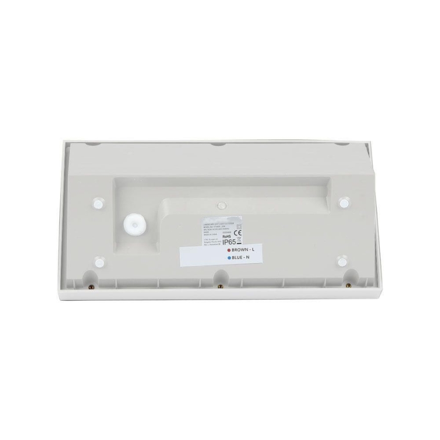 LED-ulkoseinävalaisin LED/12W/230V 3000K IP65 valkoinen