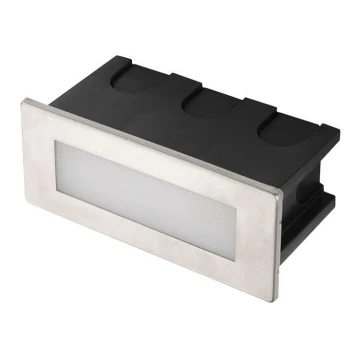 LED Ulkotila Upotettu yövalo BUILT-IN 1xLED/1,5W 3000K IP65