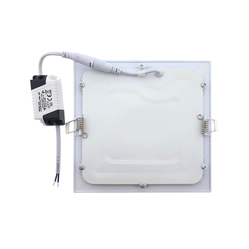 LED upotettava valo QTEC LED/9W/230V 2700K 14,6x14,6 cm