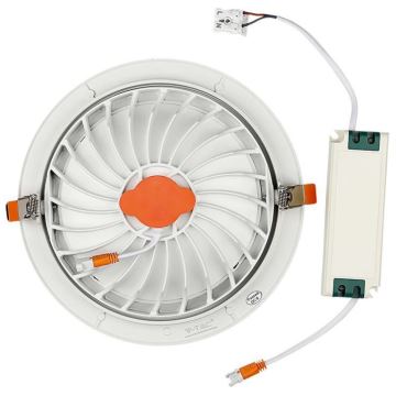 LED upotettava valo SAMSUNG CHIP LED/10W/230V 6400K