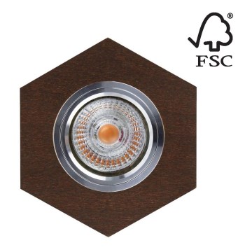 LED upotettava valo VITAR 1xGU10/5W/230V CRI 90 pyökki – FSC sertifioitu