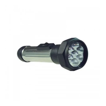 LED-valo AKKU LED / 0,6 W / 2xD musta