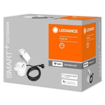 Ledvance - Älypistoke ulos SMART+ PLUG 3680W IP44 Wi-Fi