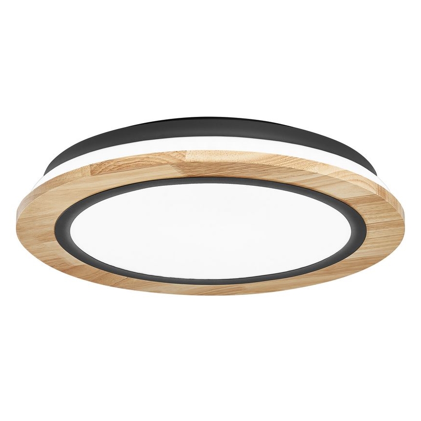 Ledvance - Himmennettävä LED-kattovalaisin SMART+ ORBIS WOOD LED/24W/230V 2700-6500K tammi Wi-Fi