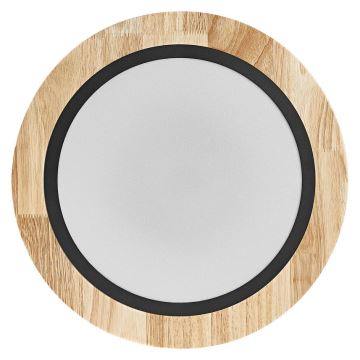 Ledvance - Himmennettävä LED-kattovalaisin SMART+ ORBIS WOOD LED/24W/230V 2700-6500K tammi Wi-Fi