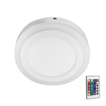 Ledvance - Himmennettävä LED-RGB-kattovalaisin LED/19W/230V + Kauko-ohjaus