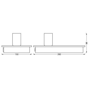 Ledvance - Kosketuspöytälamppu kanssa USB connector DECOR WOOD 1xE27/8W/230V kumiviikuna