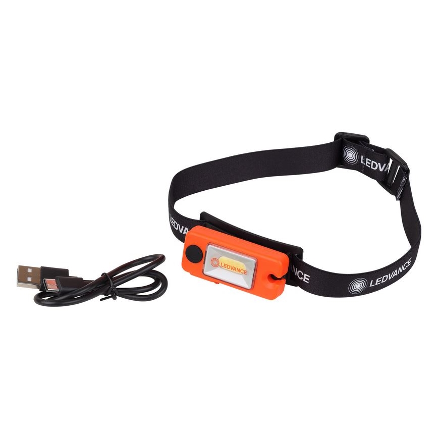 Ledvance - Ladattava LED-ajovalaisin FLASHLIGHT LED/1,3W/5V 250mAh