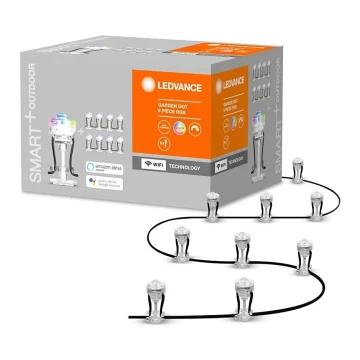 Ledvance - LED RGB Outdoor -laajennussarja SMART + DOT 9xLED / 2,5W / 230V IP65 Wi-Fi