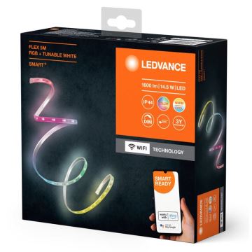 Ledvance - LED RGB+TW Himmennettävä ulko nauha FLEX 5m LED/14,5W/230V 2700-6500K IP44 Wi-Fi