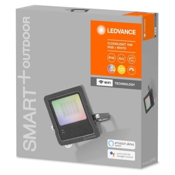 Ledvance - LED RGBW Valonheitin SMART+ FLOOD LED/10W/230V IP65 Wi-Fi