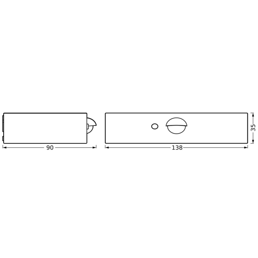 Ledvance - LED-seinäaurinkovalaisin anturilla ENDURA SOLAR LED/3W/4,2V IP65