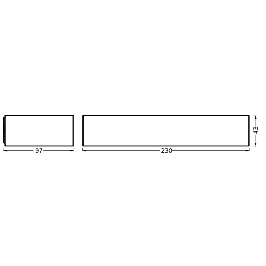 Ledvance - LED-seinäaurinkovalaisin anturilla ENDURA SOLAR LED/6W/4,2V IP65