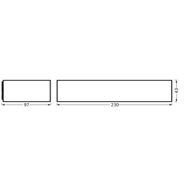 Ledvance - LED-seinäaurinkovalaisin anturilla ENDURA SOLAR LED/6W/4,2V IP65