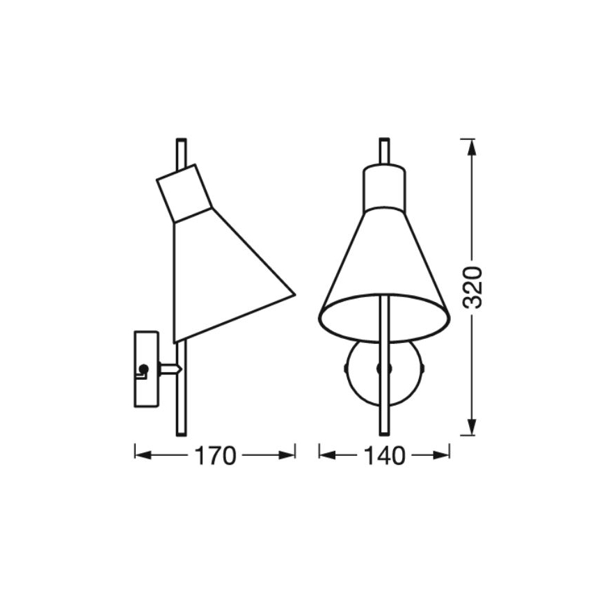 Ledvance - LED-seinävalaisin DECOR TOKIO LED/5W/230V