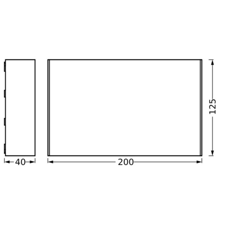 Ledvance - LED-ulkoseinävalaisin ENDURA STYLE ILJA LED/7W/230V IP65