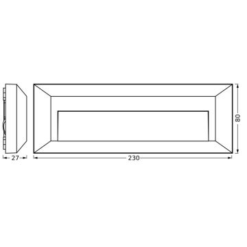 Ledvance - LED-ulkoseinävalaisin ENDURA STYLE IVAN LED/1,9W/230V IP65