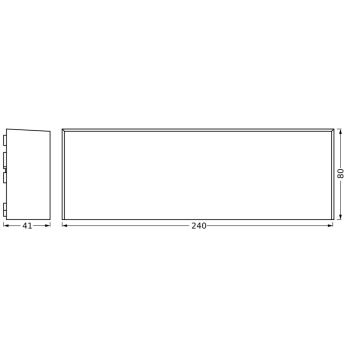 Ledvance - LED-ulkoseinävalaisin ENDURA STYLE IVO LED/6,5W/230V IP65