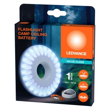 Ledvance - LED-valo FLASHLIGHT CAMP LED/1,2W/3xAAA