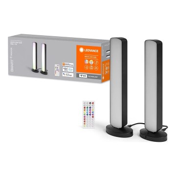 Ledvance - SETTI 2x LED RGBW Himmennettävä pöytävalaisin MOOD LIGHT LED/4W/230V Wi-Fi + kauko-ohjaus