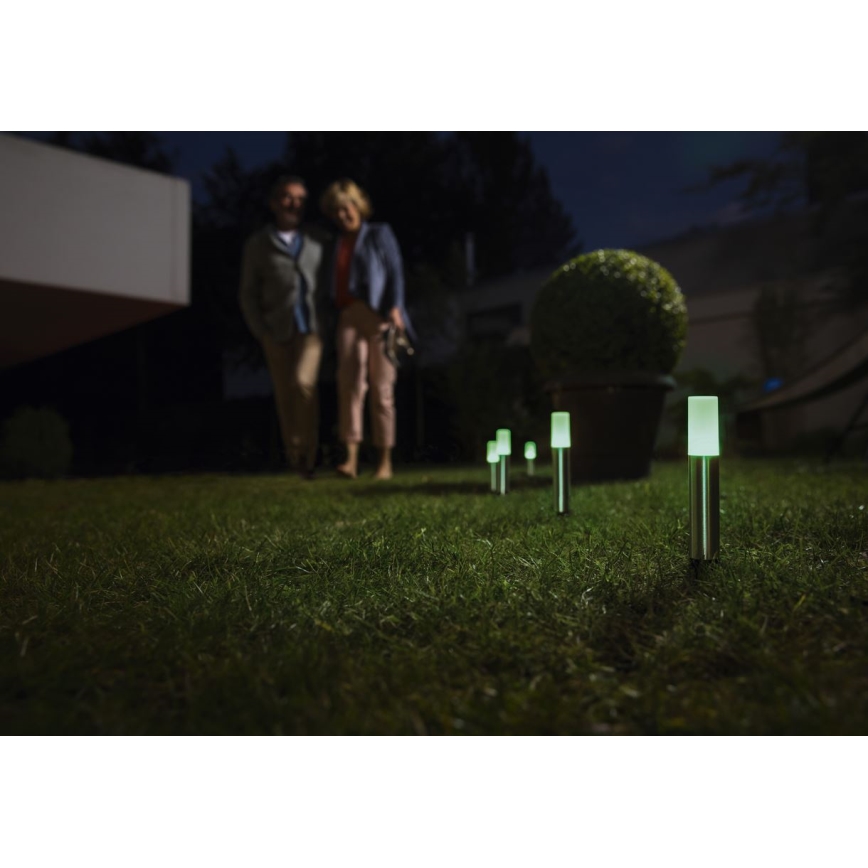 Ledvance - SETTI 5x LED RGBW Himmennettävä ulko lamppu SMART+ GARDENPOLE LED/6W/230V IP44