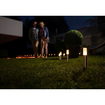 Ledvance - SETTI 5x LED RGBW Himmennettävä ulko lamppu SMART+ GARDENPOLE LED/6W/230V IP44