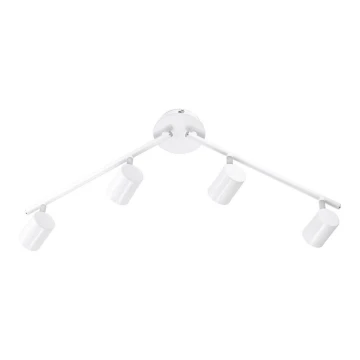 Leuchten Direkt 11944-16 - LED-kohdevalo TARIK 4xGU10/5W/230V valkoinen