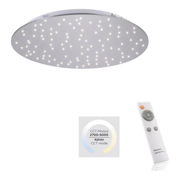 Leuchten Direkt 14673-55 - Himmennettävä LED-kattovalaisin SPARKLE LED/18W/230V + kauko-ohjaus