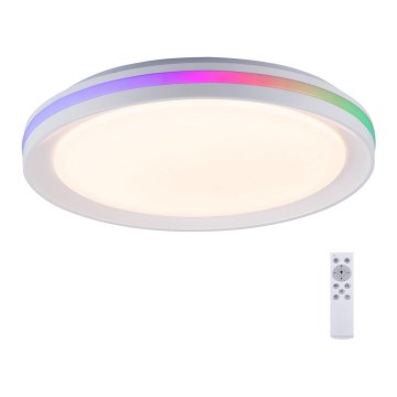 Leuchten Direkt 15544-16 - LED RGB Himmennettävä kattovalo RIBBON LED/15W/230V + kaukosäädin