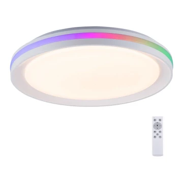 Leuchten Direkt 15544-16 - LED RGB Himmennettävä kattovalo RIBBON LED/15W/230V + kaukosäädin