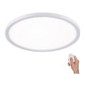 Leuchten Direkt 15571-16 - LED Himmennettävä kattovalo FLAT LED/23,5W/230V 2700-5000K + kauko-ohjain