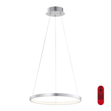 Leuchten Direkt L16270-21 - LED RGB Himmennettävä riippuvalaisin CIRCLE LED/25W/230V + kauko-ohjain