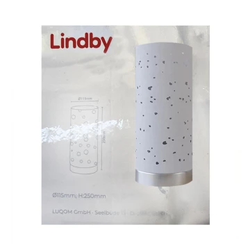 Lindby - Pöytävalaisin ALWINE 1xE27/10W/230V