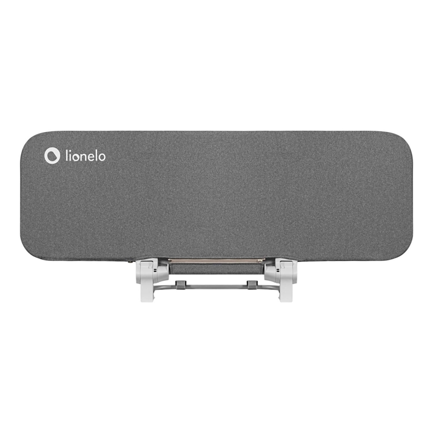 Lionelo - LORA sängyn turvakaide, tummanharmaa